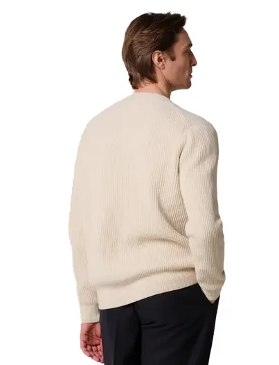 Profuomo Vest Profuomo beige katoen