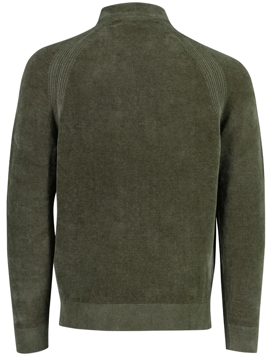 Trui Profuomo groen POLO LS GREEN