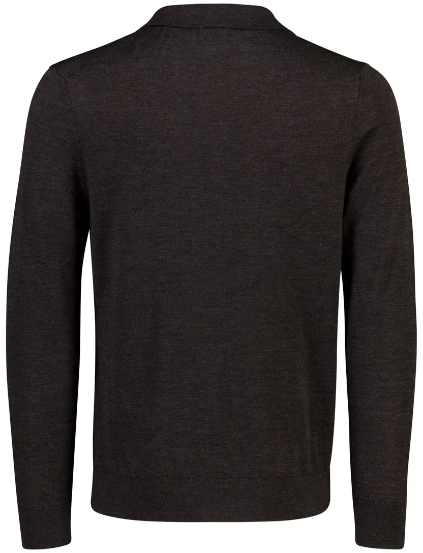 Trui Profuomo bruin gebreid