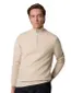 Profuomo trui half zip creme