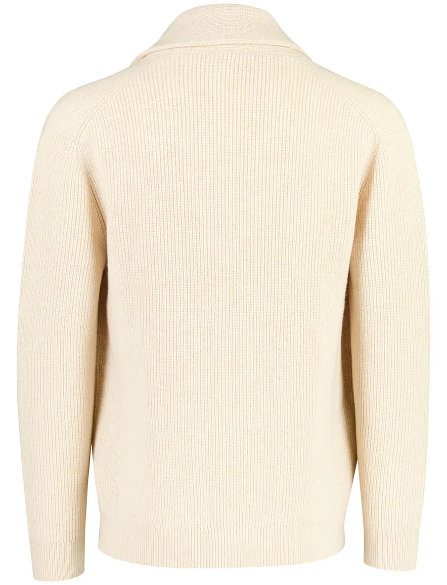 Profuomo vest beige gebreid