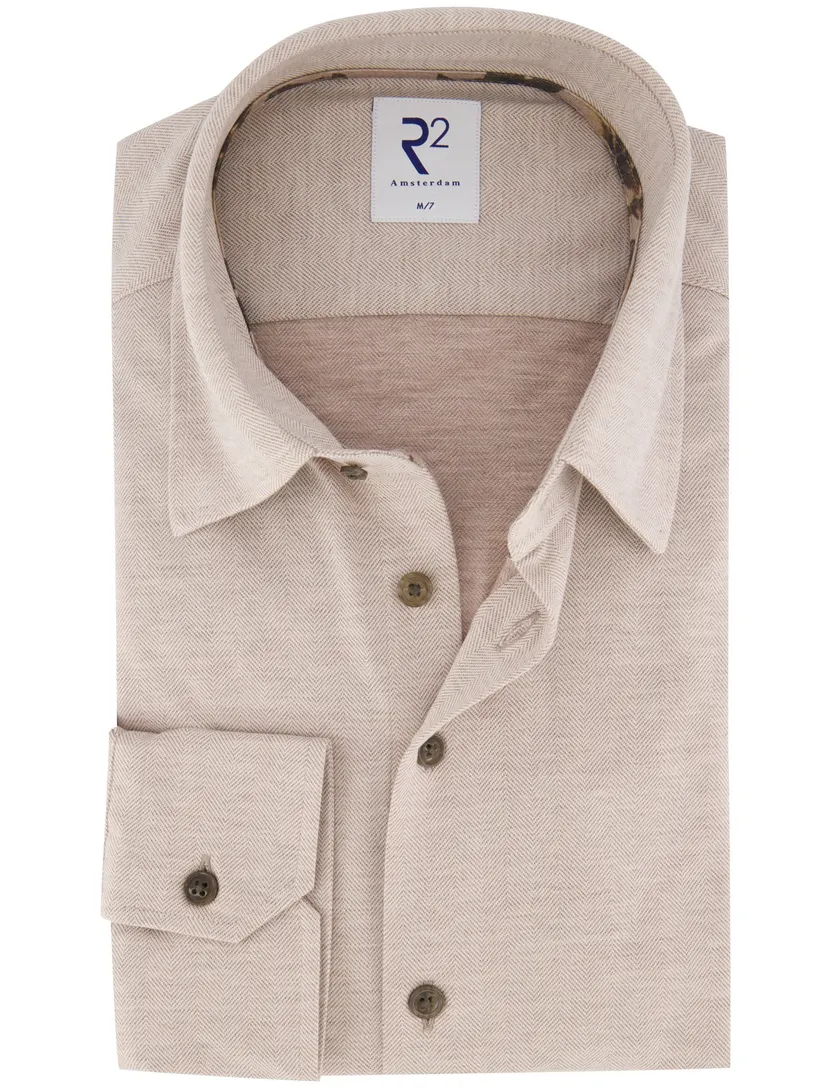 Overhemd R2 beige
