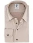 R2 overhemd beige gemeleerd