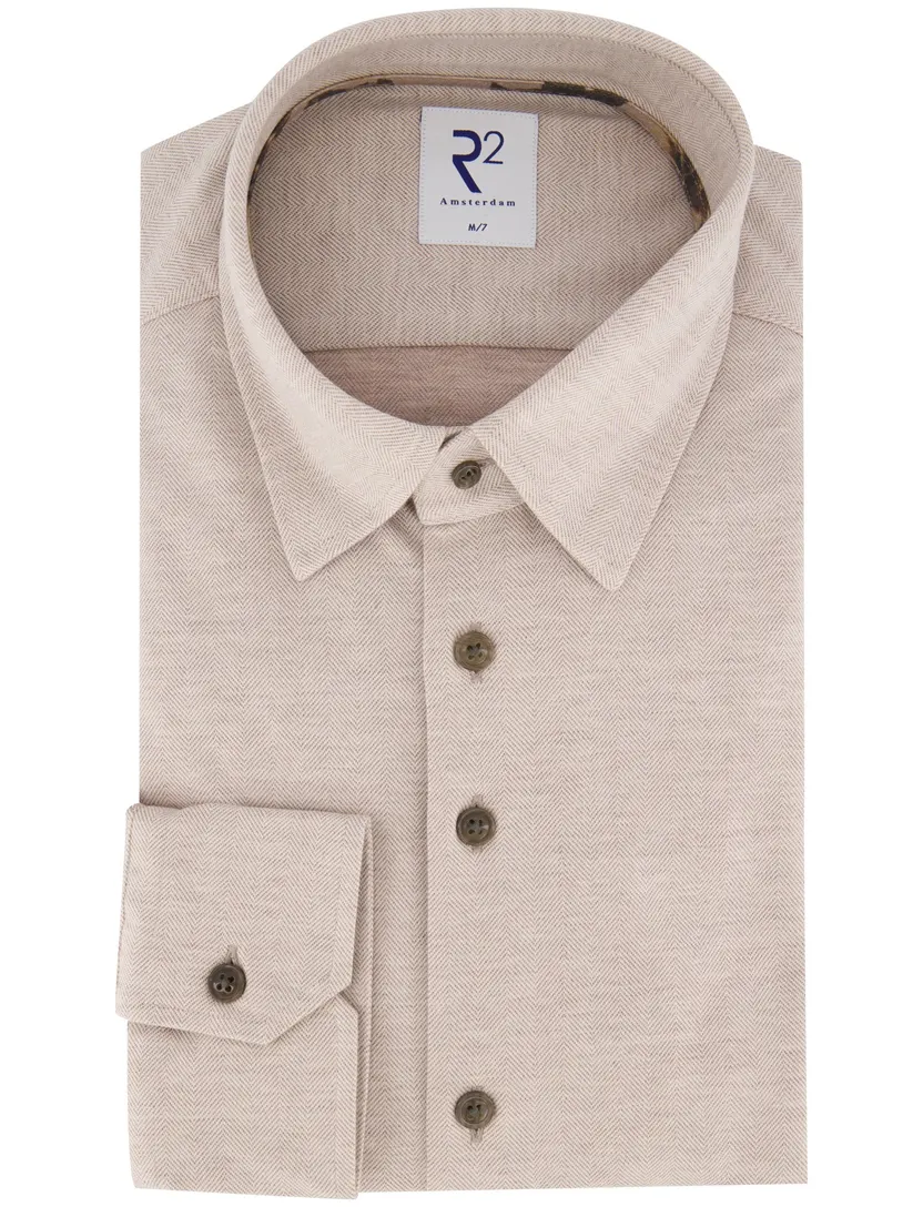 Overhemd R2 beige