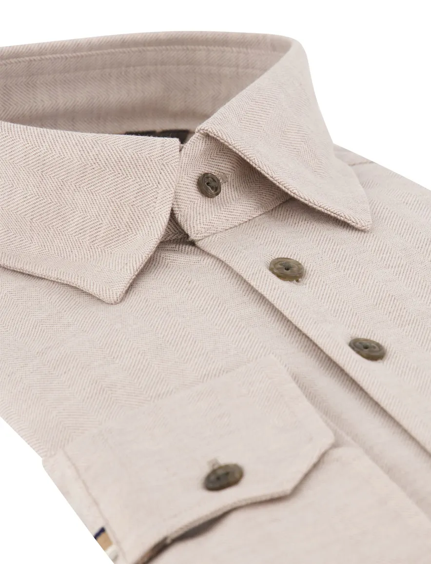 Overhemd R2 beige