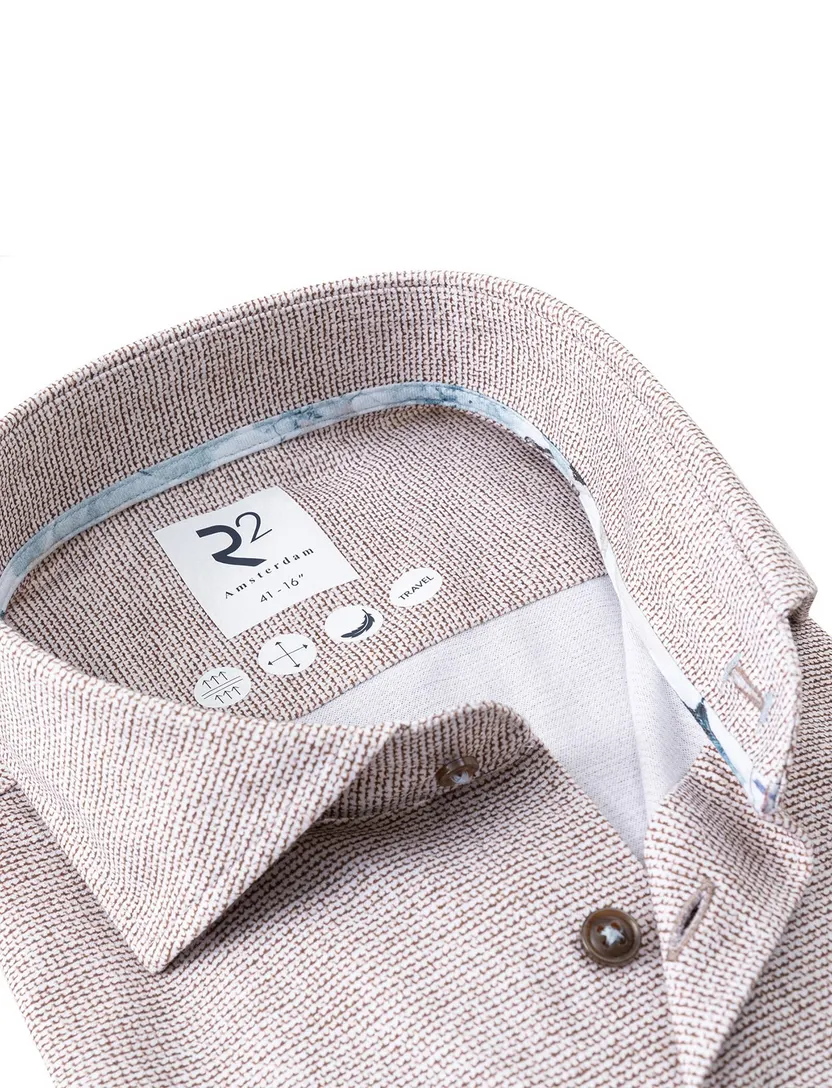 Overhemd R2 beige