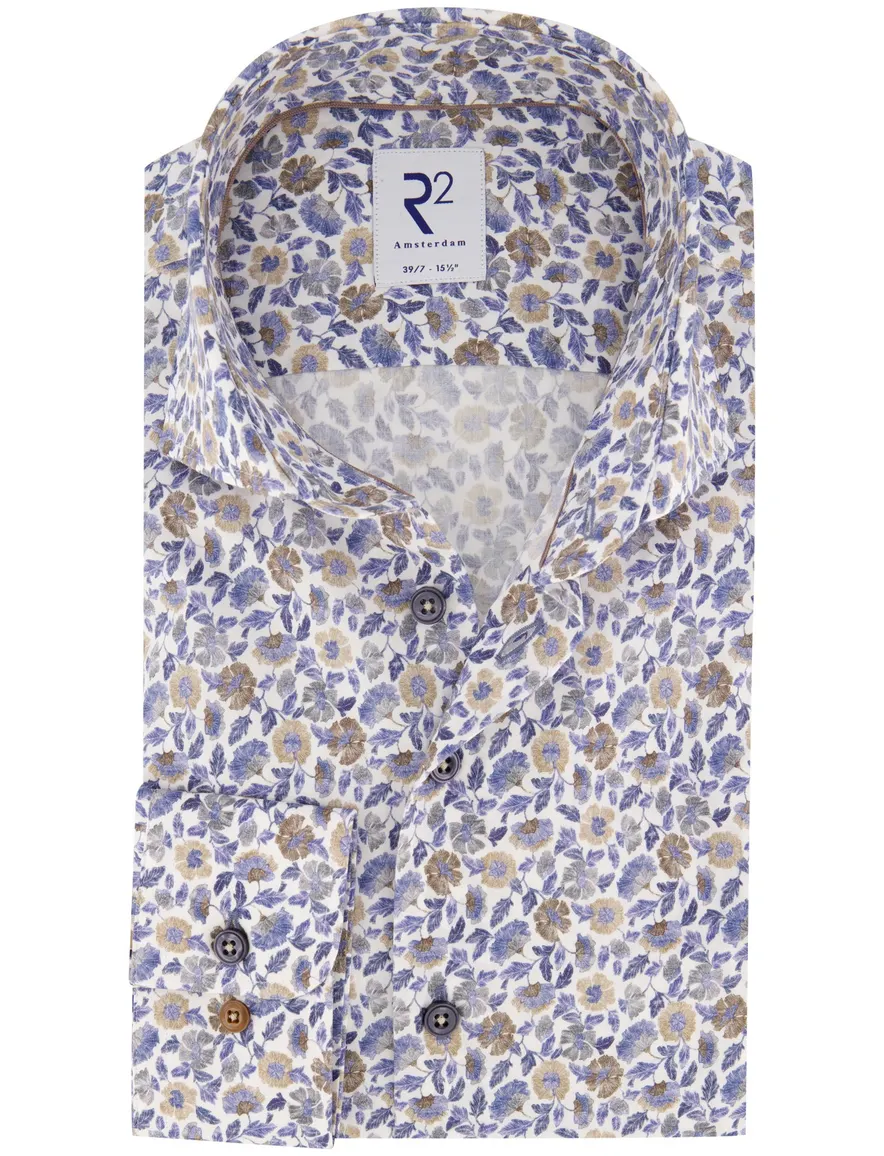 Overhemd R2 blauw