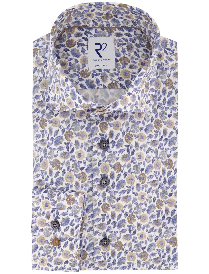 Overhemd R2 blauw