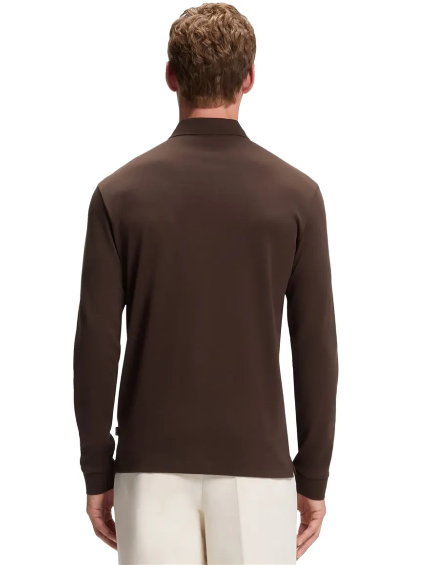 Poloshirt BOSS bruin