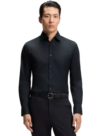 Hugo Boss BOSS Black overhemd zwart