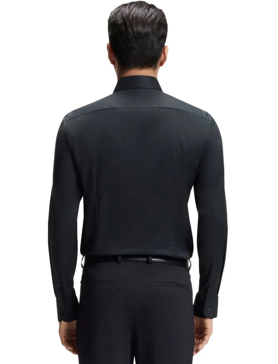 BOSS Black overhemd zwart