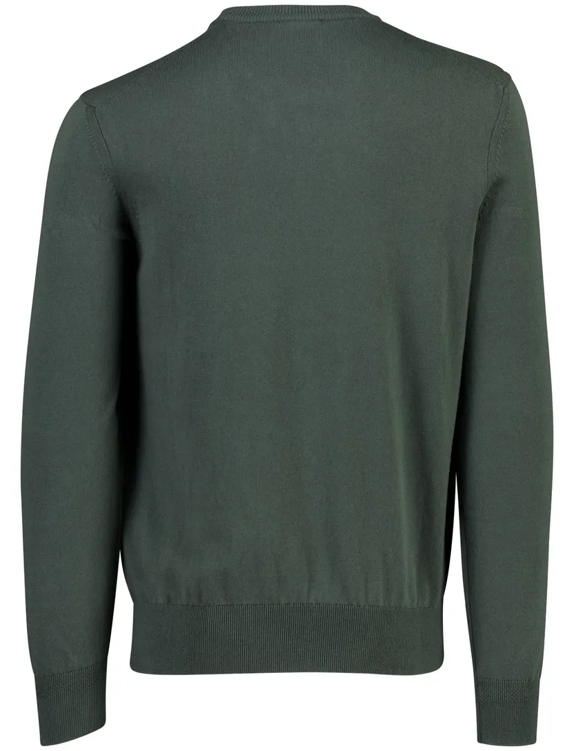 Trui BOSS groen ronde hals