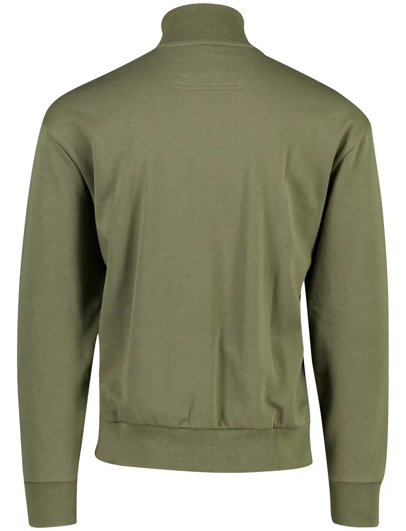 Vest BOSS Green groen katoen