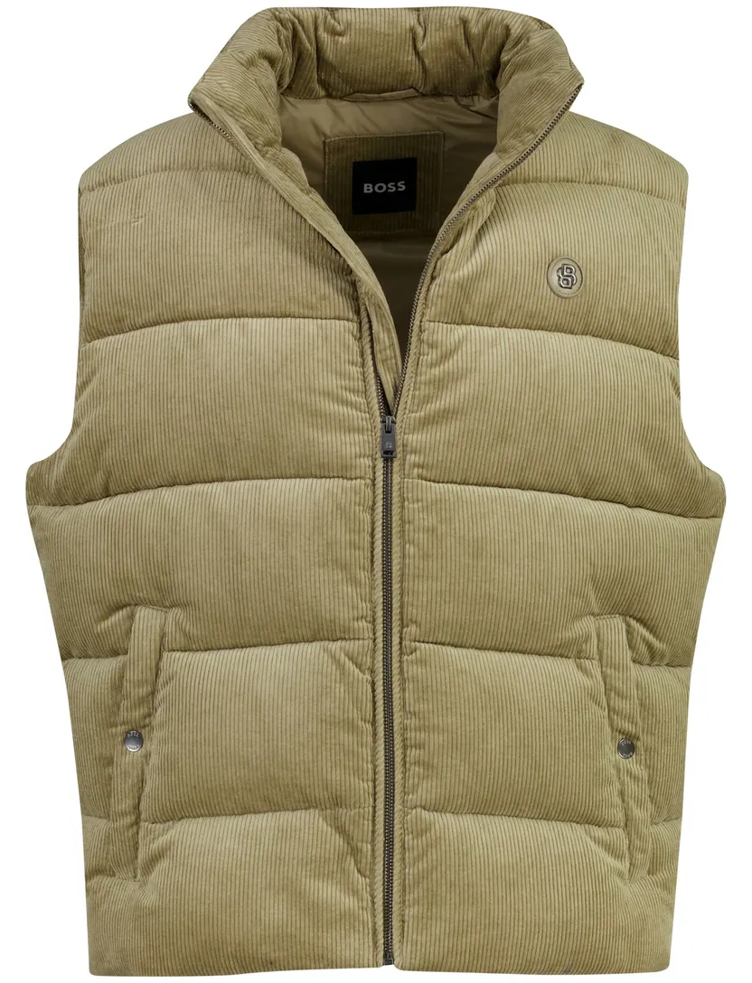 Bodywarmer BOSS Black groen