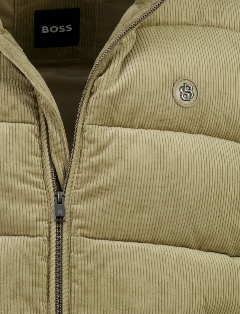 Bodywarmer BOSS Black groen