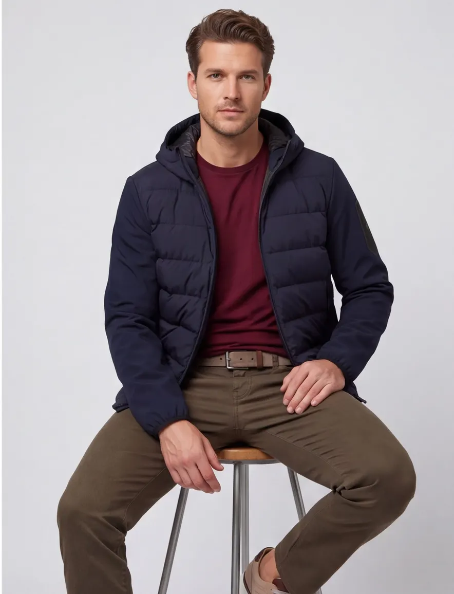 Jas BOSS donkerblauw