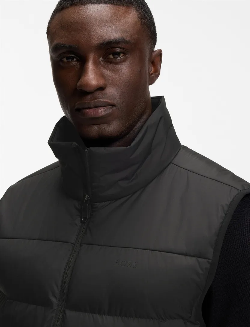 Bodywarmer BOSS Green zwart Style OW_Urbanex Puffer V