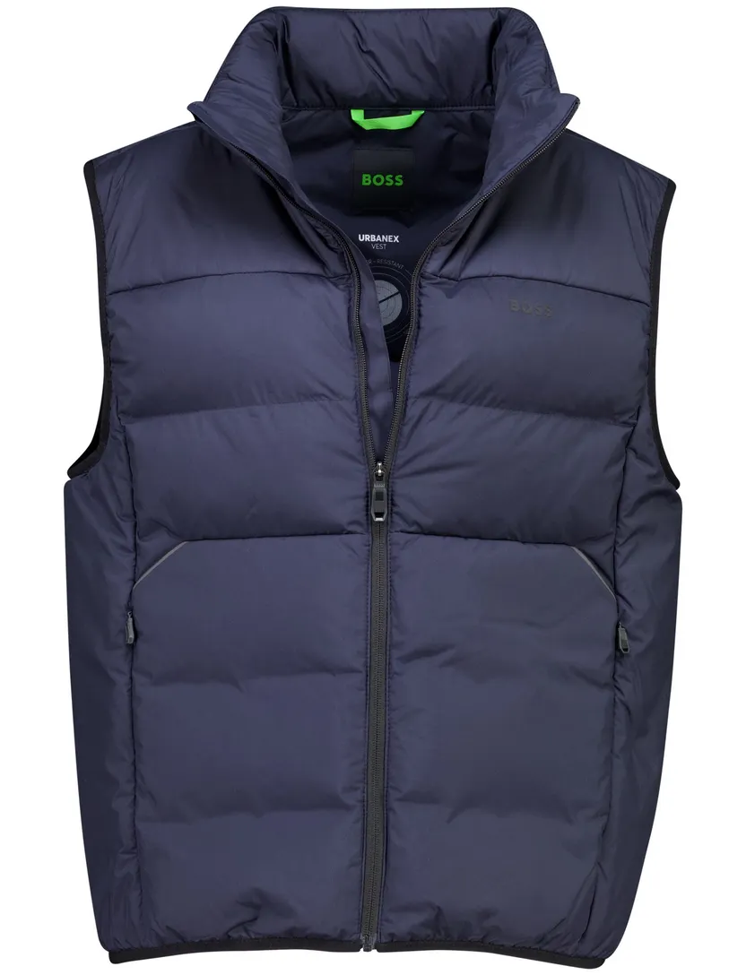 Bodywarmers BOSS Green donkerblauw polyester