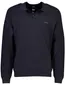BOSS Green poloshirt donkerblauw effen