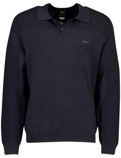 Hugo Boss Poloshirts BOSS Green donkerblauw