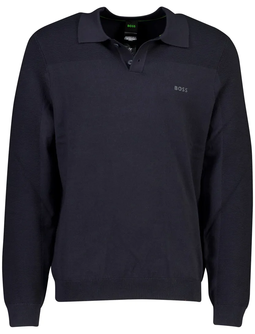Poloshirts BOSS Green donkerblauw