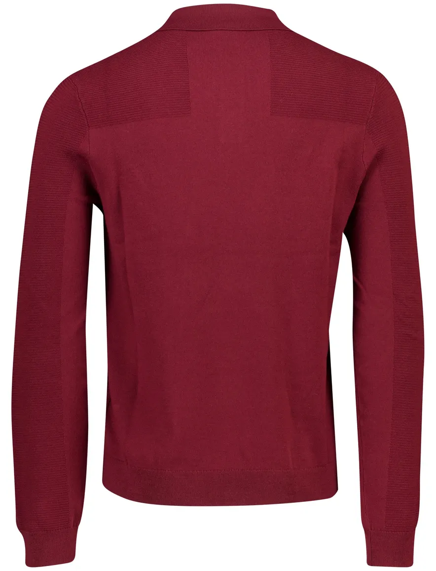 BOSS Green poloshirt bordeaux