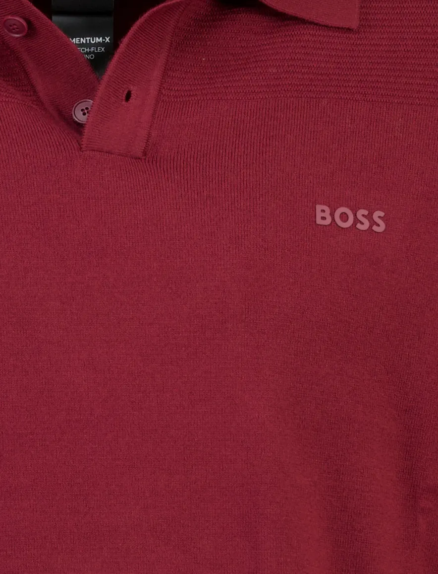Poloshirt BOSS bordeaux