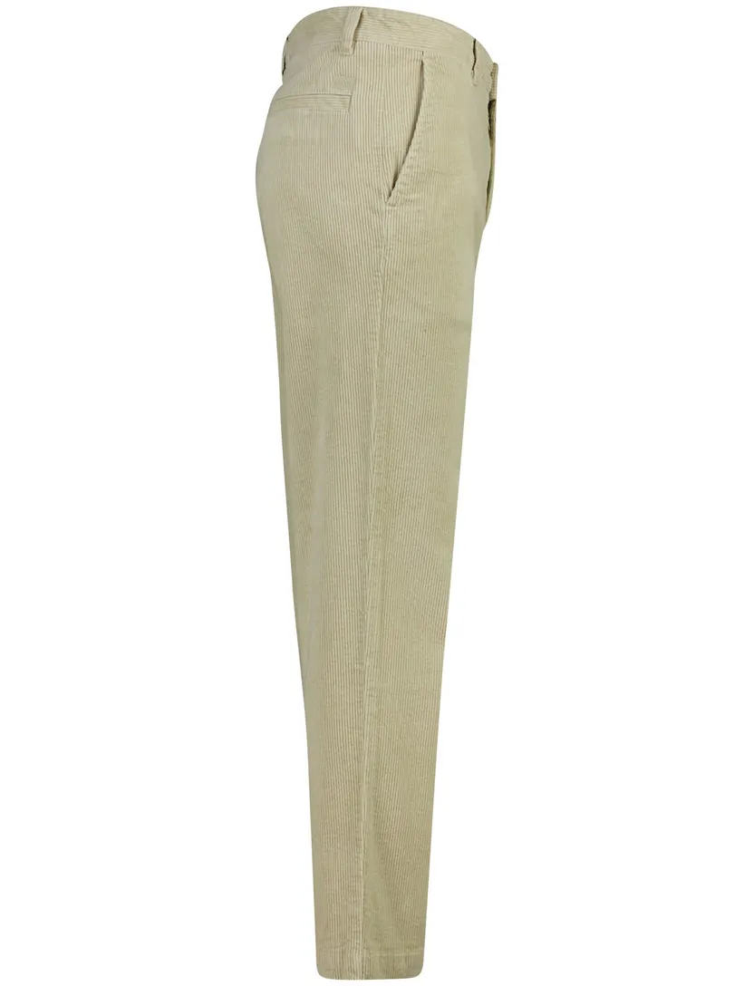 Broek BOSS Orange beige rib