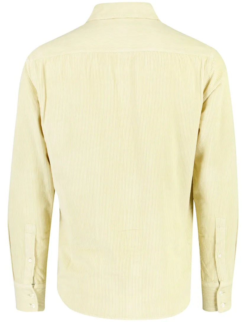 Overhemd BOSS Orange creme corduroy