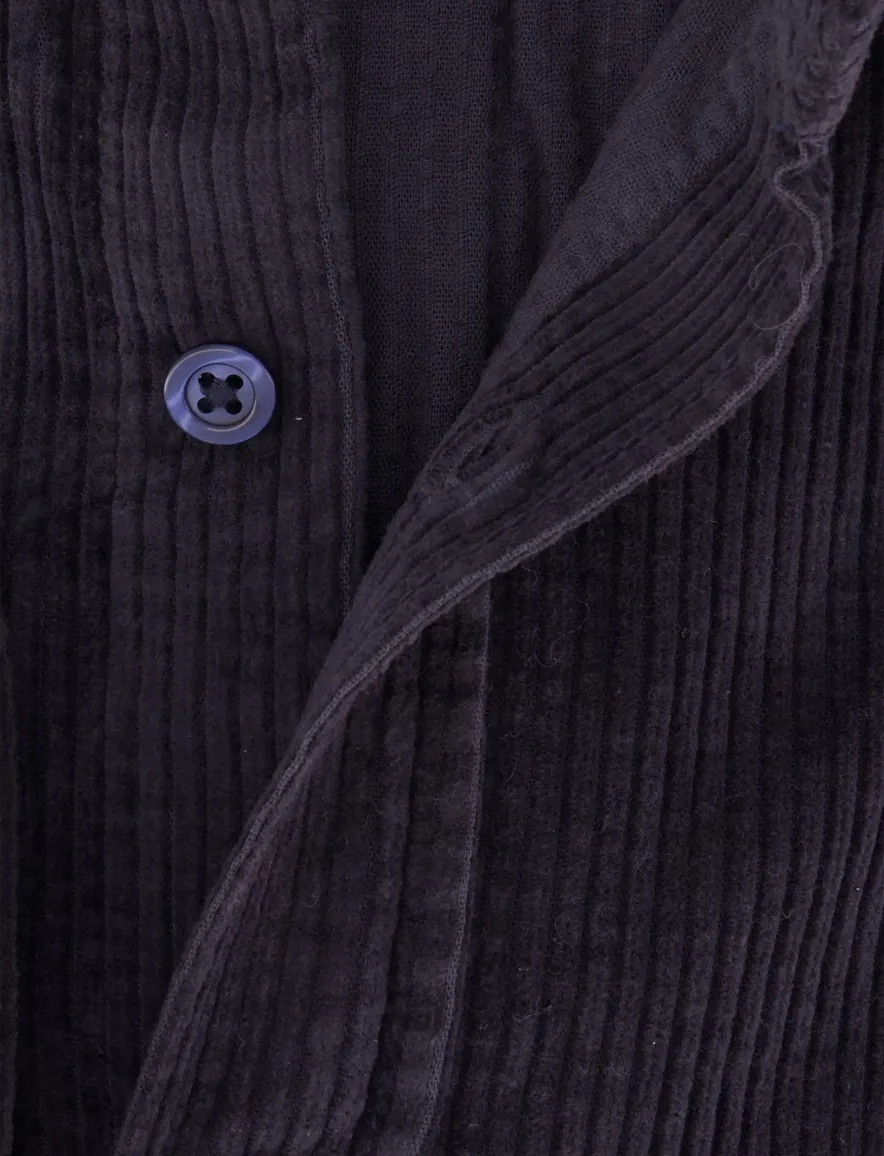 Overhemd BOSS donkerblauw