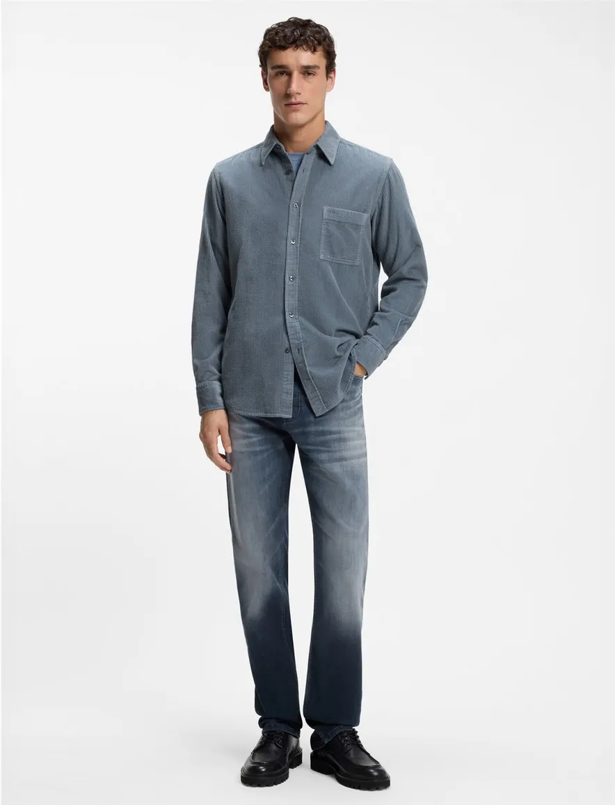 Overhemd BOSS blauw