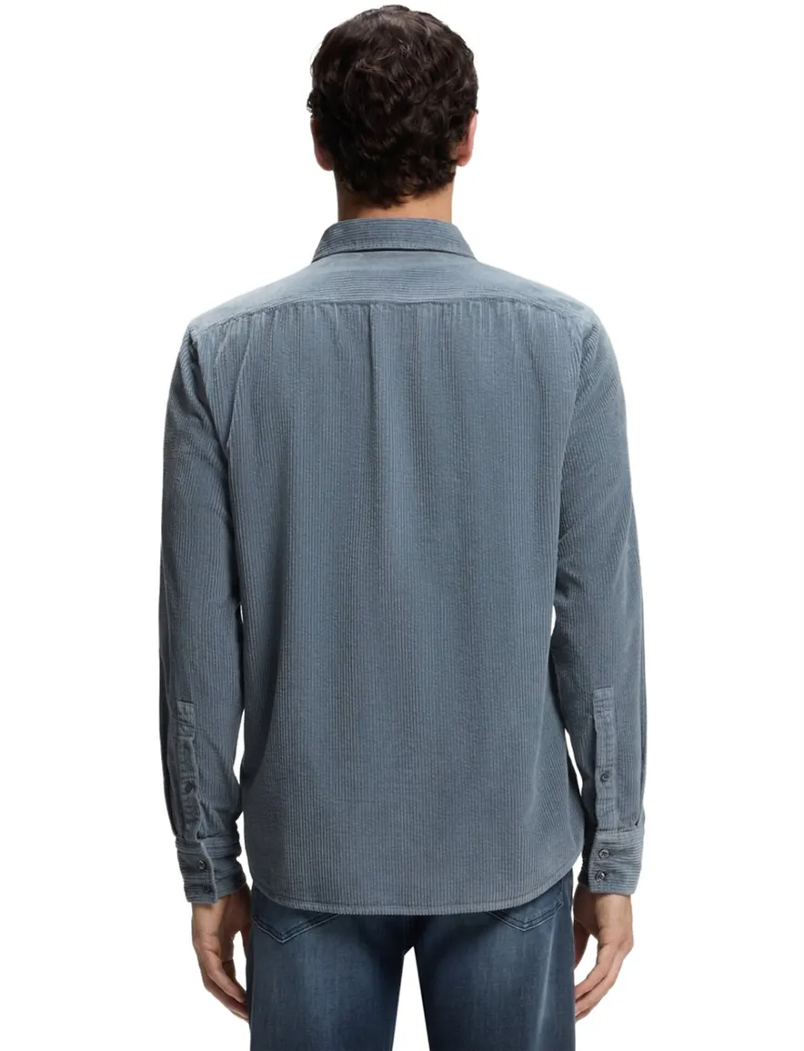 BOSS Orange overhemd blauw Style Regelant