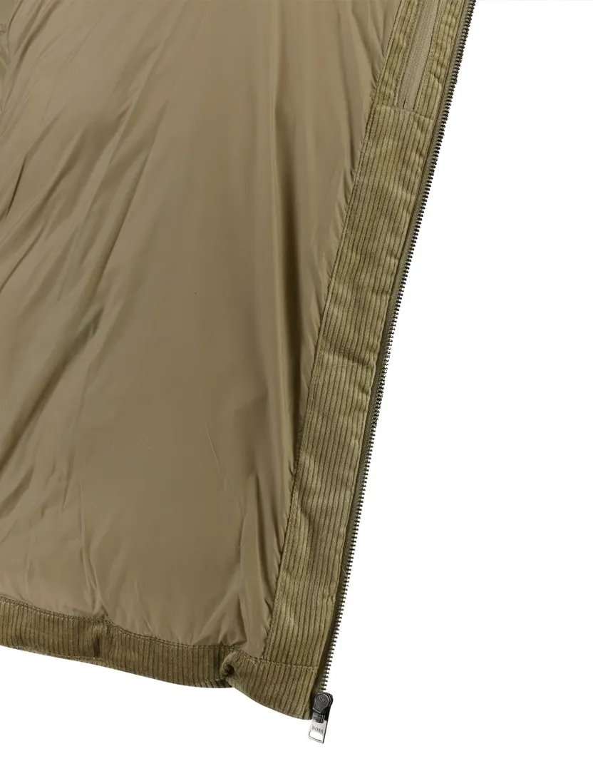 Gewatteerde jas BOSS Black khaki