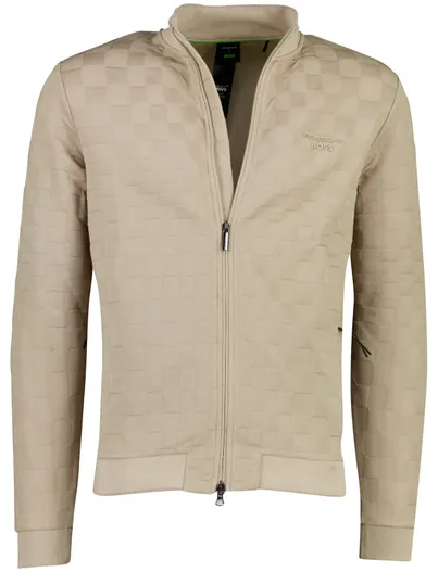 Hugo Boss BOSS Green vest beige geprint