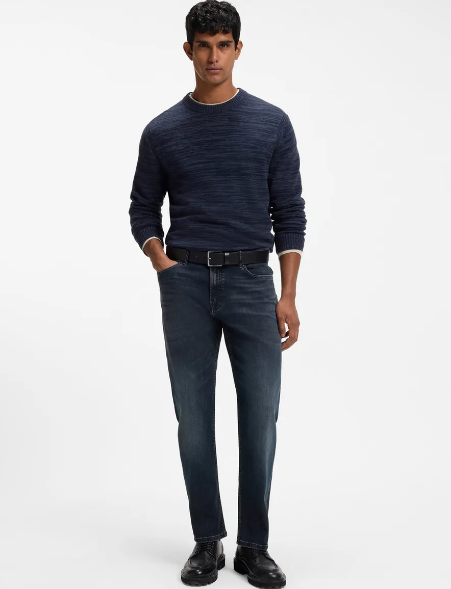 Broek BOSS donkerblauw