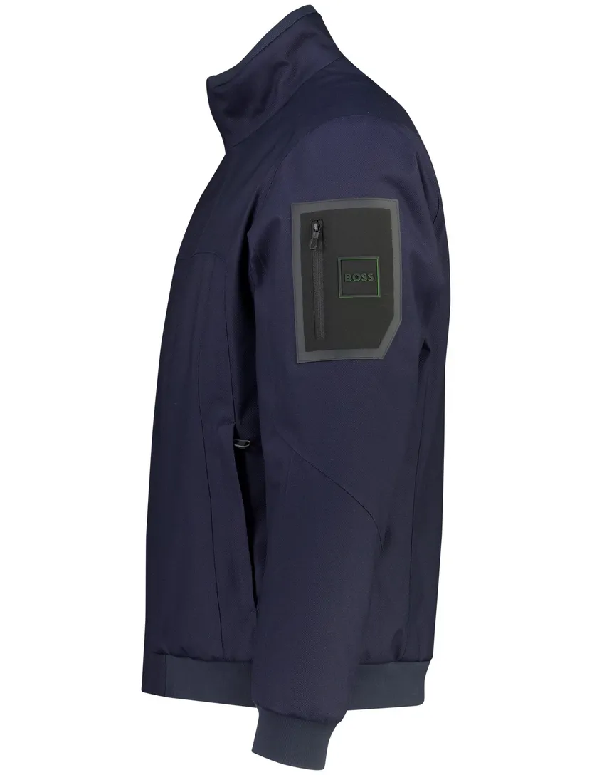 Bomberjack BOSS Green donkerblauw polyester