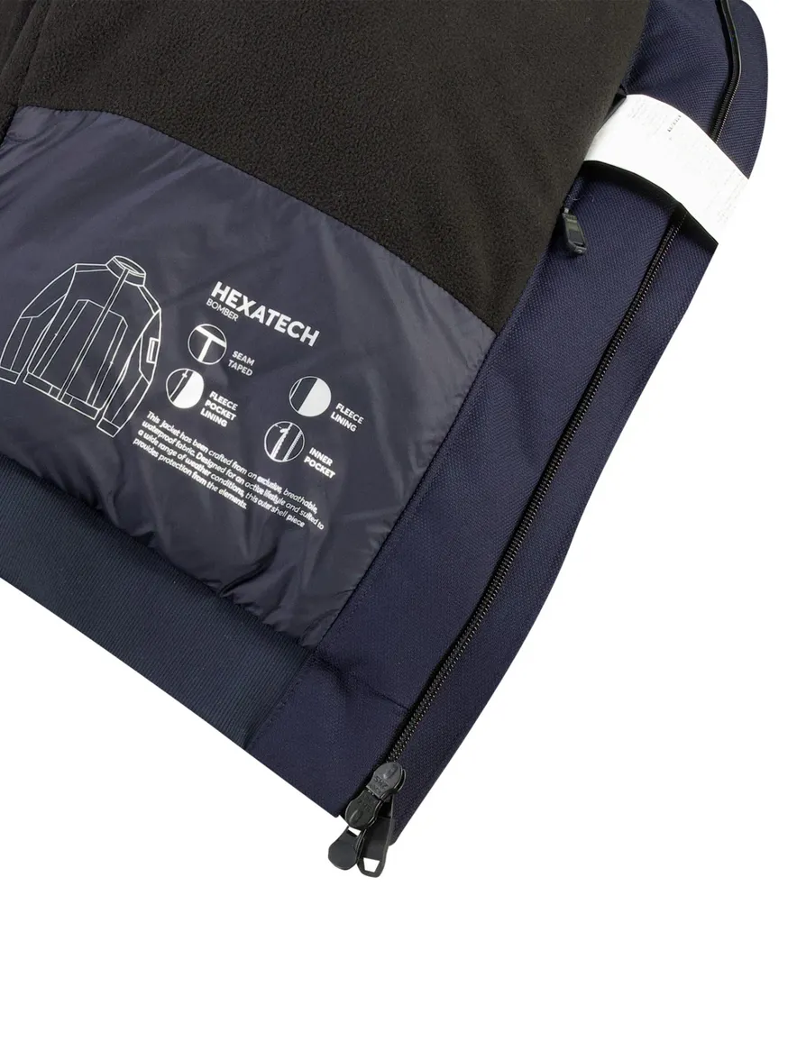 BOSS Green bomberjack donkerblauw