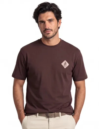 Hugo Boss T shirt BOSS Orange bruin