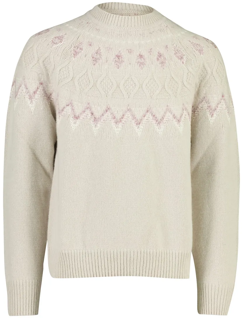 Trui BOSS Orange beige wol