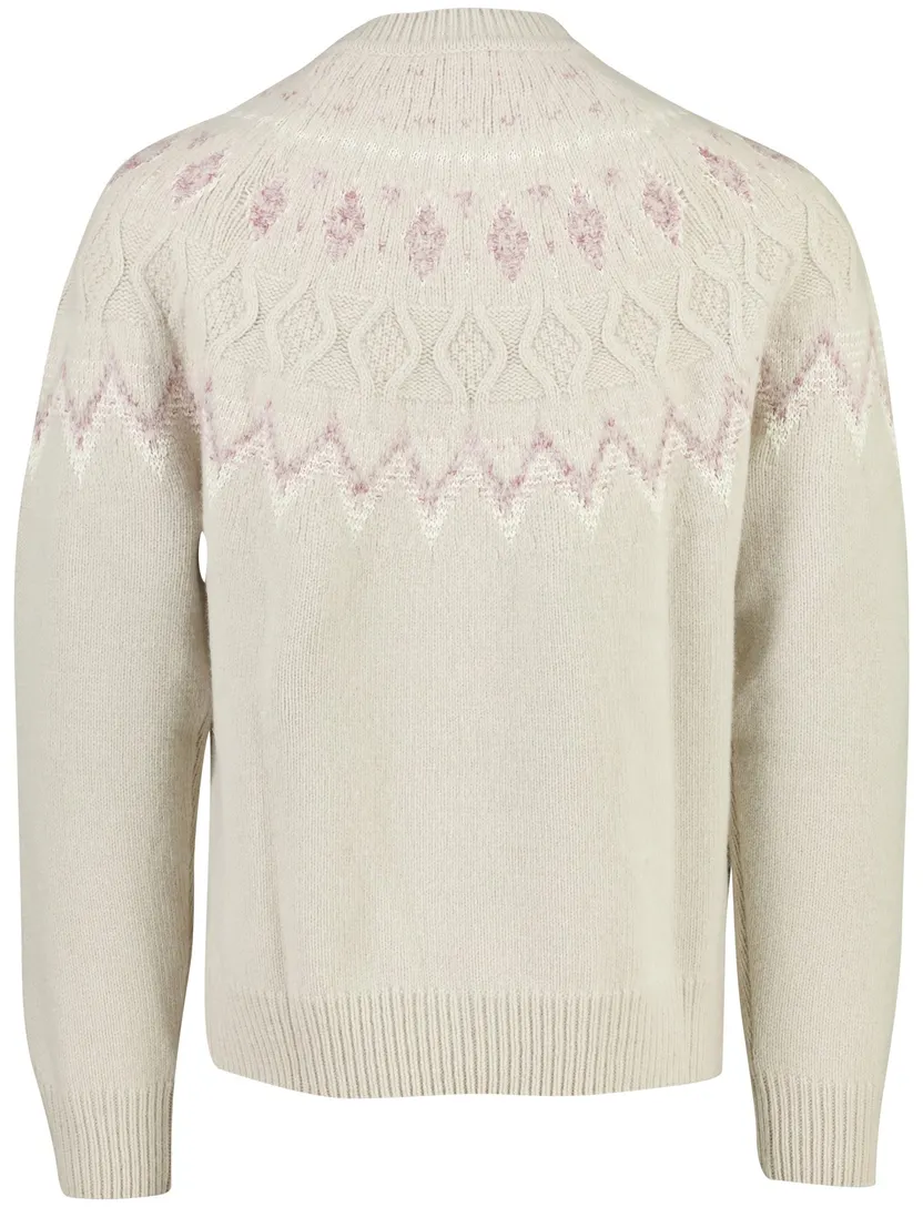 Trui BOSS Orange beige wol