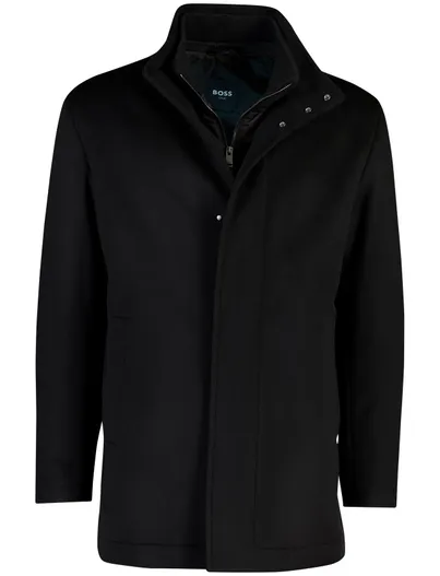 Hugo Boss Overjas BOSS Black zwart