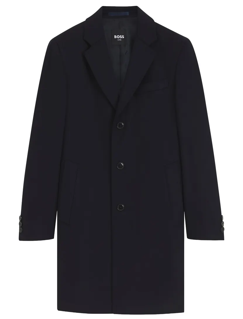 Overjas BOSS Black donkerblauw BOSS H-Hyde