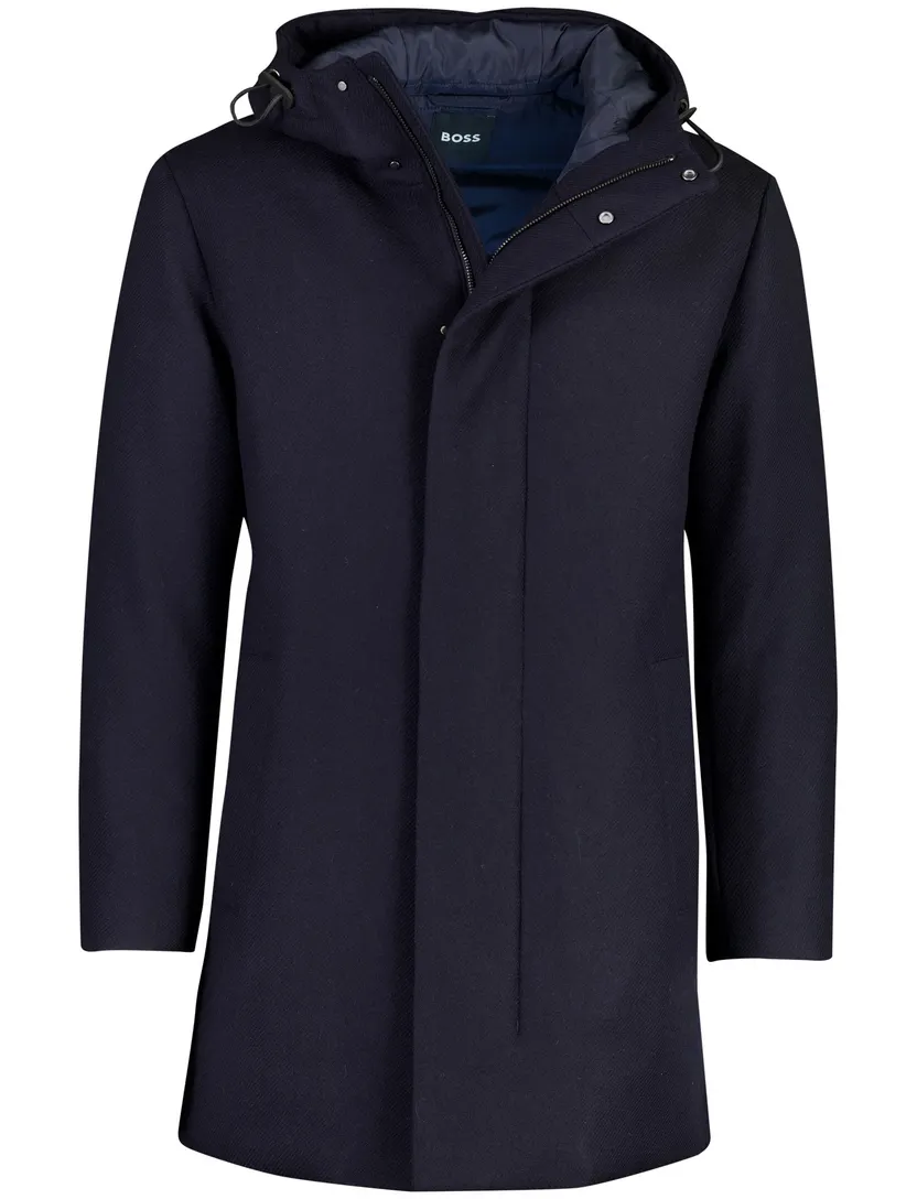 Jas BOSS donkerblauw