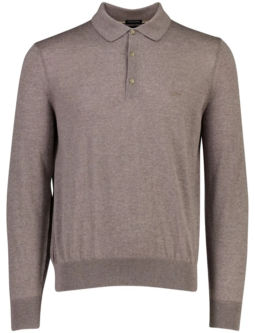 Poloshirt BOSS bruin