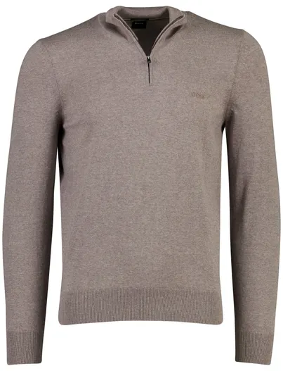 Hugo Boss Trui BOSS Black beige wol