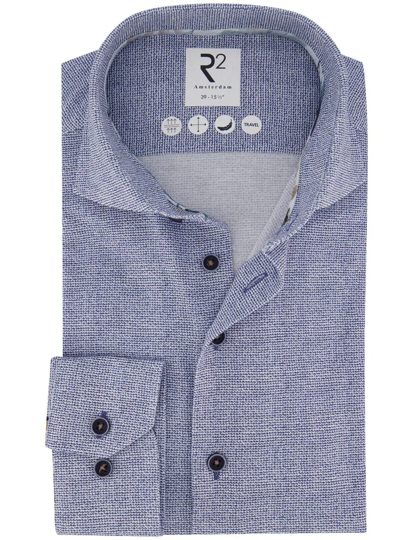 Overhemd R2 blauw