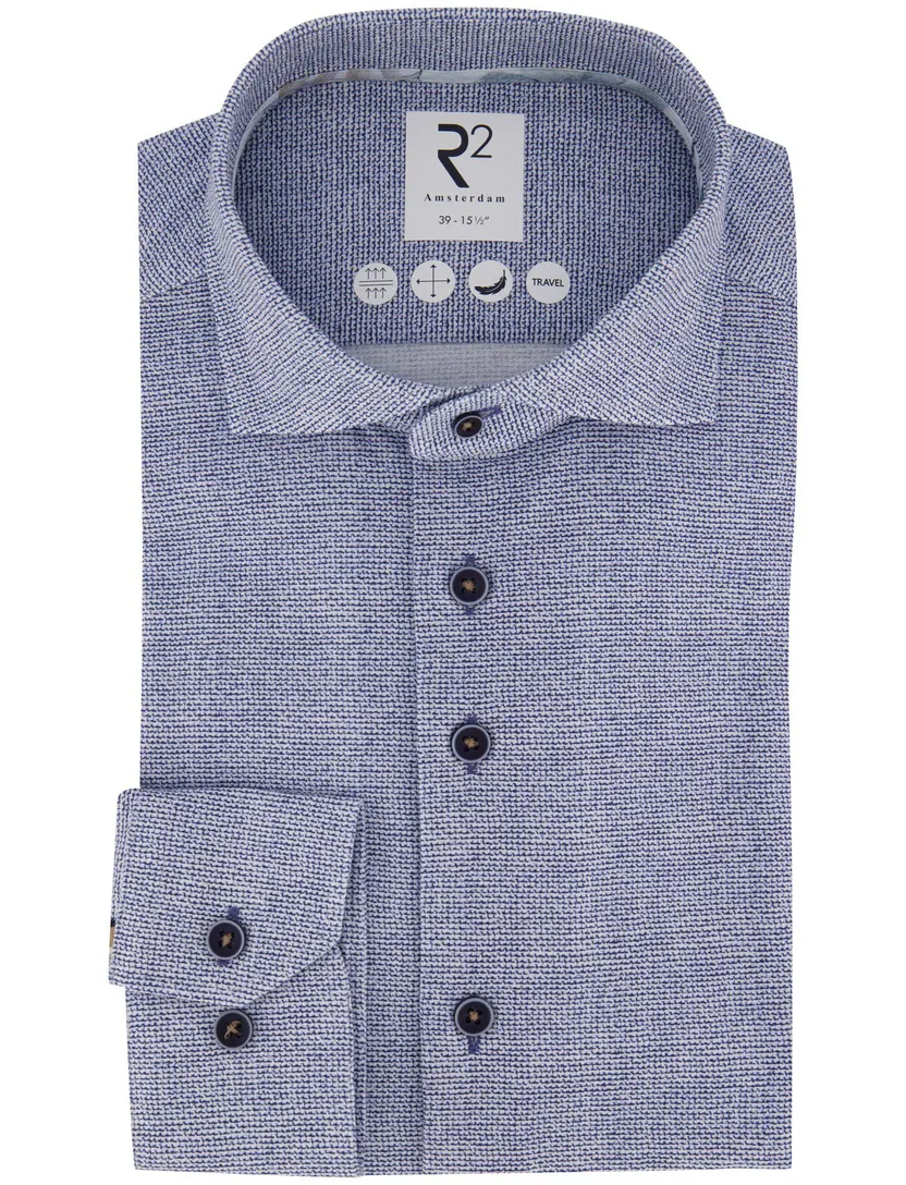 Overhemd R2 blauw