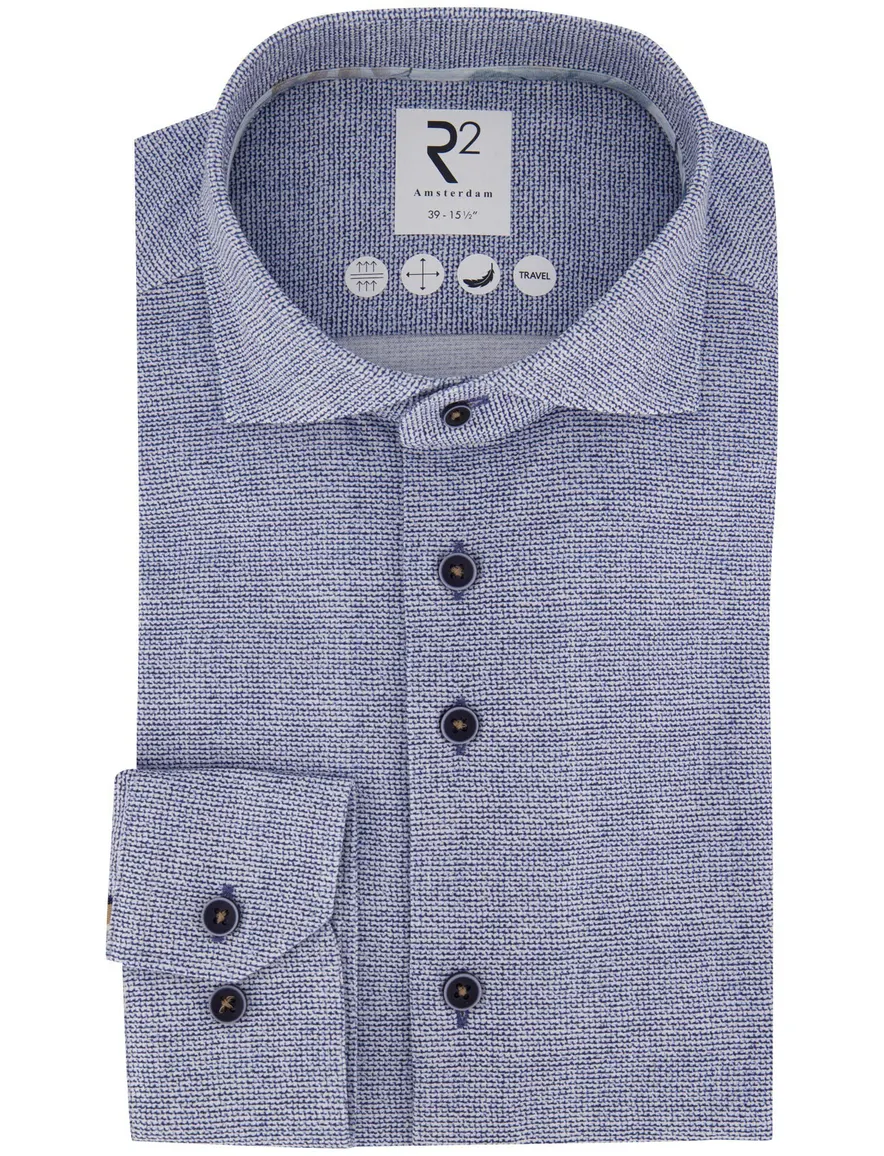 Overhemd R2 blauw