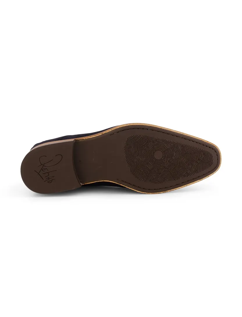 Schoenen Rehab donkerblauw veterschoenen