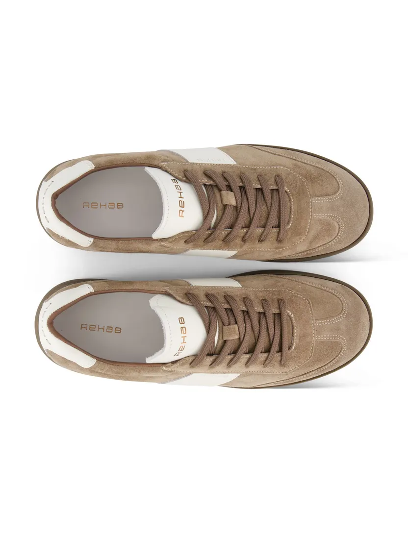 Schoenen Rehab bruin suède